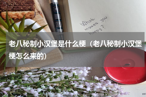 老八秘制小汉堡是什么梗（老八秘制小汉堡梗怎么来的）