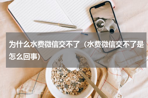 为什么水费微信交不了（水费微信交不了是怎么回事）