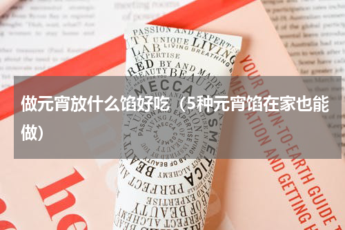 做元宵放什么馅好吃（5种元宵馅在家也能做）