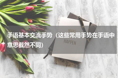 手语基本交流手势（这些常用手势在手语中意思截然不同）