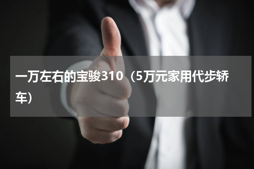 一万左右的宝骏310（5万元家用代步轿车）