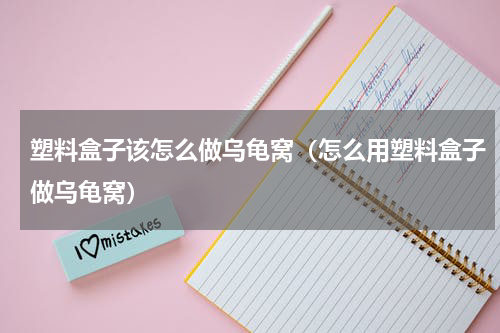 塑料盒子该怎么做乌龟窝（怎么用塑料盒子做乌龟窝）