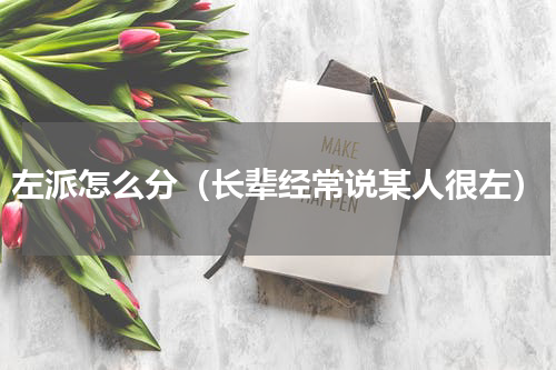 左派怎么分（长辈经常说某人很左）