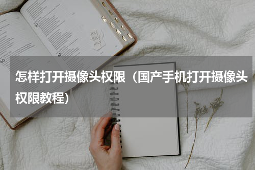 怎样打开摄像头权限（国产手机打开摄像头权限教程）