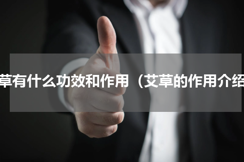 艾草有什么功效和作用（艾草的作用介绍）