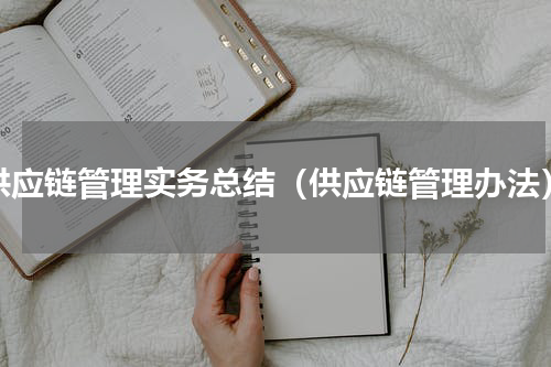 供应链管理实务总结（供应链管理办法）