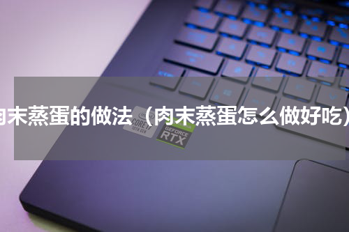 肉末蒸蛋的做法（肉末蒸蛋怎么做好吃）