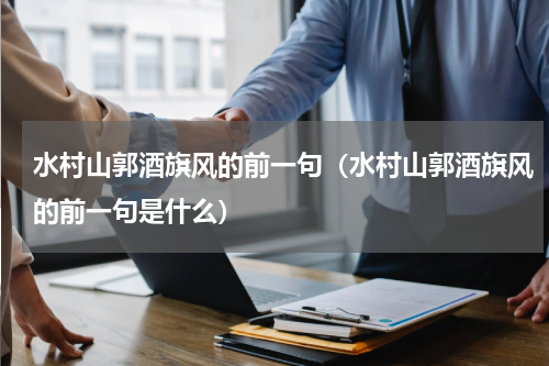 水村山郭酒旗风的前一句（水村山郭酒旗风的前一句是什么）