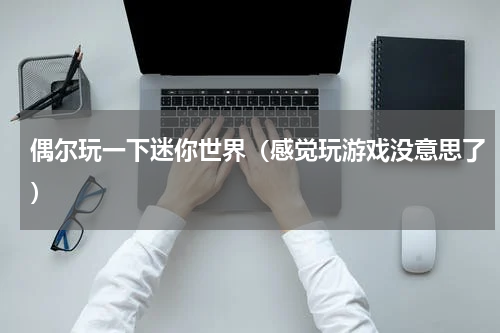 偶尔玩一下迷你世界（感觉玩游戏没意思了）