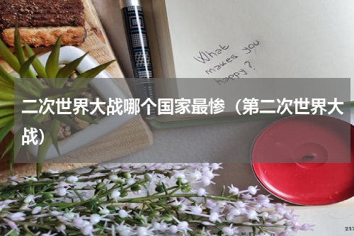 二次世界大战哪个国家最惨（第二次世界大战）