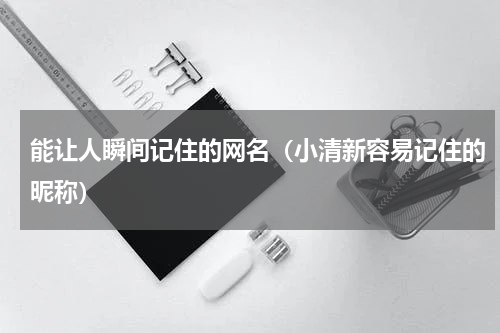 能让人瞬间记住的网名（小清新容易记住的昵称）