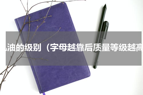 汽机油的级别（字母越靠后质量等级越高）