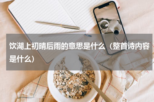 饮湖上初晴后雨的意思是什么（整首诗内容是什么）