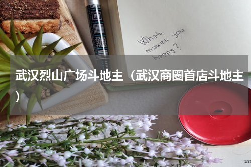 武汉烈山广场斗地主（武汉商圈首店斗地主）