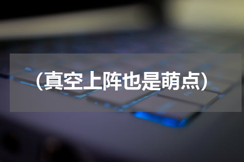 （真空上阵也是萌点）