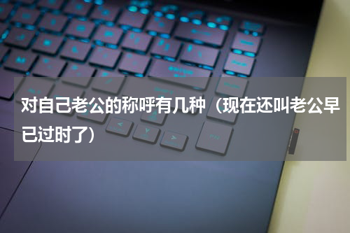 对自己老公的称呼有几种（现在还叫老公早已过时了）