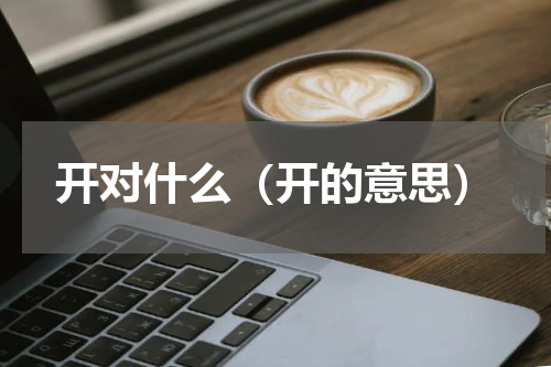 开对什么（开的意思）
