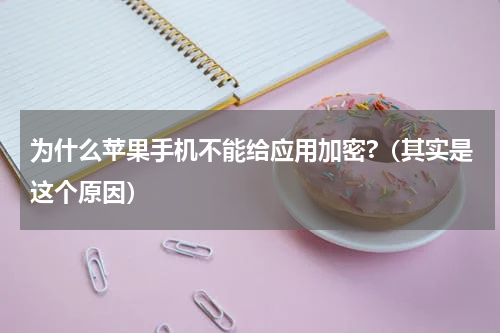 为什么苹果手机不能给应用加密?（其实是这个原因）