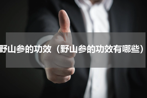 野山参的功效（野山参的功效有哪些）
