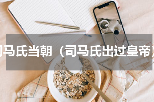 司马氏当朝（司马氏出过皇帝）