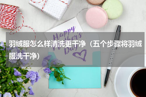 羽绒服怎么样清洗更干净（五个步骤将羽绒服洗干净）