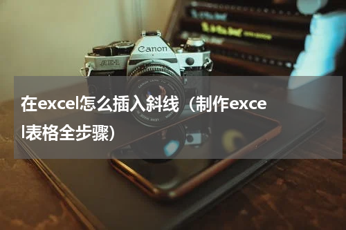 在excel怎么插入斜线（制作excel表格全步骤）