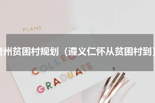 贵州贫困村规划（遵义仁怀从贫困村到）