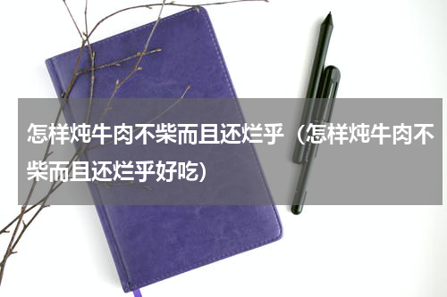 怎样炖牛肉不柴而且还烂乎（怎样炖牛肉不柴而且还烂乎好吃）