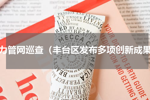 热力管网巡查（丰台区发布多项创新成果）