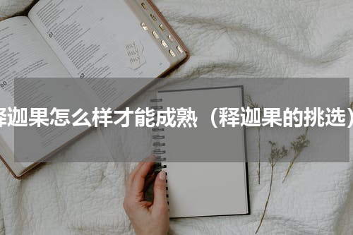 释迦果怎么样才能成熟（释迦果的挑选）