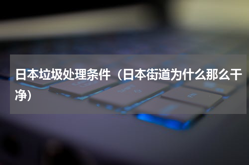 日本垃圾处理条件（日本街道为什么那么干净）