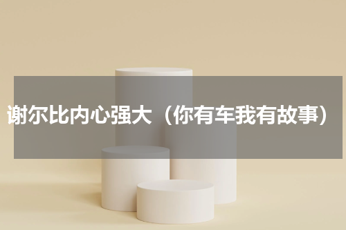 谢尔比内心强大（你有车我有故事）