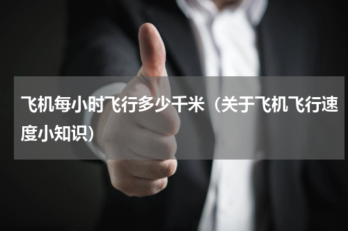 飞机每小时飞行多少千米（关于飞机飞行速度小知识）