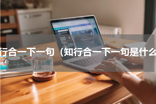 知行合一下一句（知行合一下一句是什么）