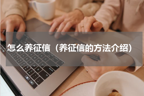怎么养征信（养征信的方法介绍）