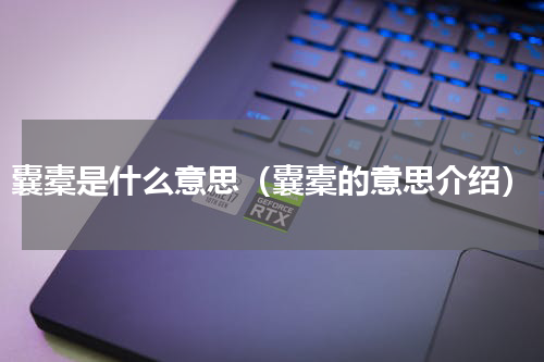 囊橐是什么意思（囊橐的意思介绍）
