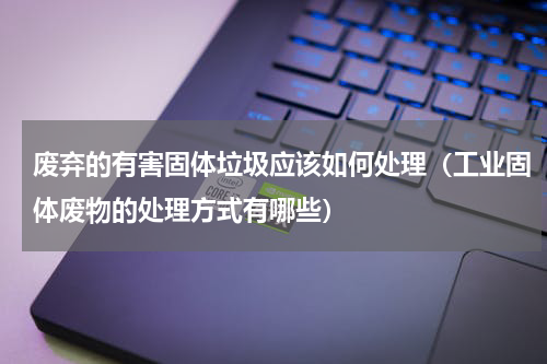 废弃的有害固体垃圾应该如何处理（工业固体废物的处理方式有哪些）