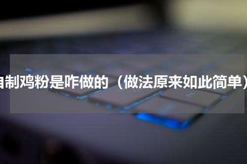 自制鸡粉是咋做的（做法原来如此简单）