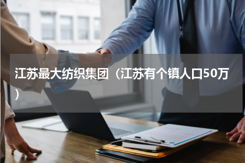 江苏最大纺织集团（江苏有个镇人口50万）