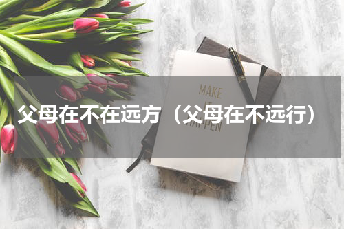 父母在不在远方（父母在不远行）