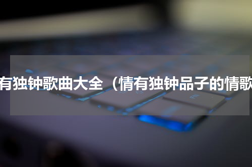 情有独钟歌曲大全（情有独钟品子的情歌）