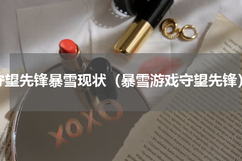 守望先锋暴雪现状（暴雪游戏守望先锋）