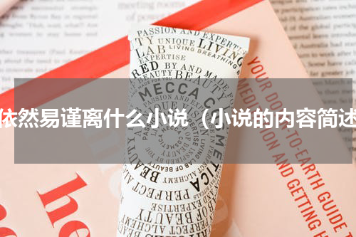 凌依然易谨离什么小说（小说的内容简述）