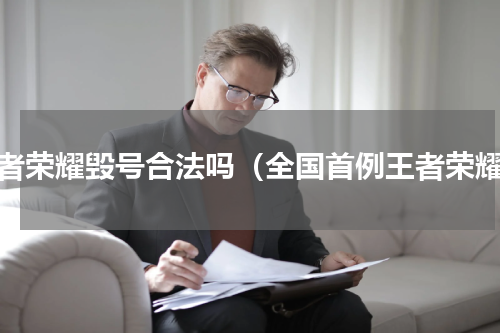 王者荣耀毁号合法吗（全国首例王者荣耀）