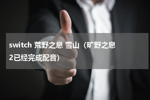 switch 荒野之息 雪山（旷野之息2已经完成配音）