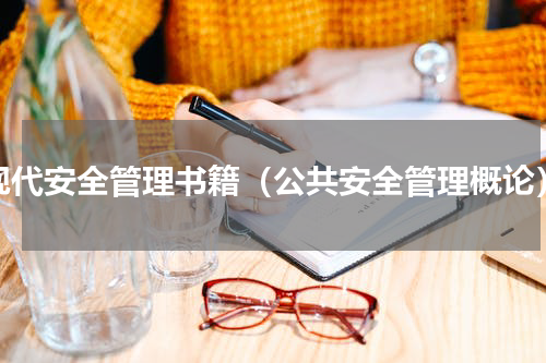 现代安全管理书籍（公共安全管理概论）