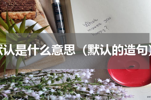 默认是什么意思（默认的造句）