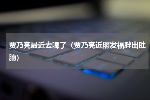 贾乃亮最近去哪了（贾乃亮近照发福胖出肚腩）