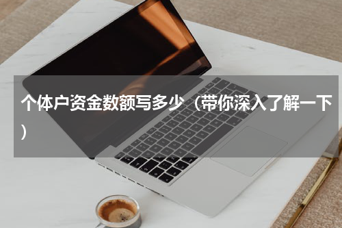 个体户资金数额写多少（带你深入了解一下）