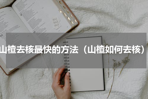 山楂去核最快的方法（山楂如何去核）